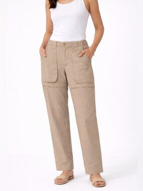 Cabela's Women's Tan Convertible Cargo Pants